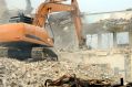 Machine used for demolition services